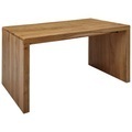 MID.YOU, Schreibtisch Akazie 140/80/76 cm Akaziefarben