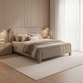 Bessagi Home, Polsterbett Xirelia Taupe Ca. 160x200 Cm 160/200 cm Taupe