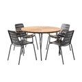 Gardenson, Gartentischgruppe Ellen/ Parc 160/160/78 cm