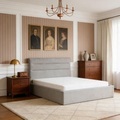 Based, Polsterbett Sienna Hellgrau Ca. 120x200cm 120/200 cm Hellgrau