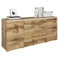 P & B, Sideboard Vera Eiche Wotan  150/67,9/39,5 cm 3 Schublade(n)