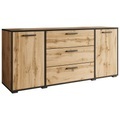 P & B, Sideboard Bogota Xl Eiche Wotan Dekor  150/68/40 cm 3 Schublade(n)