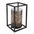 mutoni light, Solarleuchte Metall schwarz 40xLED
