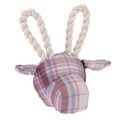 TIAKI, TIAKI Hundespielzeug Giraffe mit Seil - Gr. S: L 18 x B 11 x H 16 cm