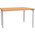 Schäfer Shop Genius, Schäfer Shop Genius Schreibtisch MODENA FLEX, Breite 1200 mm, einseitig verkürzt, Buche