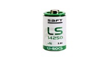 Saft, Saft Lithium-Batterie LS-14250, 1/2 Mignon AA, 3,6 V, 1200 mAh