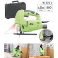 AGT Professional, AGT Professional Professionelle Laser-Stichsäge mit LED-Licht, 3.000 U/Min., 800 Watt