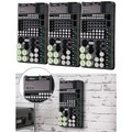 tka Köbele Akkutechnik, tka Köbele Akkutechnik 3er-Set 2in1-Batterie-Organizer für 98 Batterien, mit Batterie-Tester