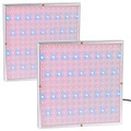Lunartec, Lunartec 2er-Set Profi LED-Pflanzen-Wachstums-Leuchtpanels mit je 225 LEDs