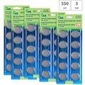 tka Köbele Akkutechnik, tka Köbele Akkutechnik 5er-Set Lithium-Knopfzellen CR2450, 3 Volt, jeweils im 5er-Sparpaket