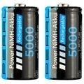 Pearl, Pearl 2er-Set NiMH-Akkus Typ C / Babyzelle, 5.000 mAh