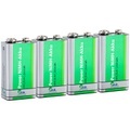 tka Köbele Akkutechnik, tka Köbele Akkutechnik 4er-Set Ready-2-Use NiMH-Akkus 9-V-Block 250 mAh, vorgeladen