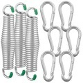 Semptec Urban Survival Technology, Semptec Urban Survival Technology 3er-Set Schwingfedern für Hängesessel & -matte, 6 Karabiner, bis 120kg