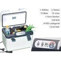 Xcase, Xcase Thermoelektrische Kühl-/Wärmebox, LED-Anzeige, 12/24 & 230 V, 19 Liter