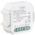Luminea Home Control, Luminea Home Control WLAN-Unterputz-Lichtschalter, App, für Siri, Alexa & Google Assistant