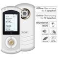 simvalley MOBILE, simvalley MOBILE Mobiler Echtzeit-Sprachübersetzer, 75 Sprachen, 4G/LTE, WLAN, weiss