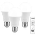 Luminea, 3er-Set LED-Lampen, tageslichtweiß, 6500 K, E27, 15 W, 1.350 Lumen, A+