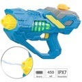 Speeron, Speeron Batteriebetriebene Wasser-Spritzpistole mit LED-Lichteffekt, 450 ml
