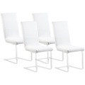 Infactory, infactory 4er-Set Stretch-Stuhlhussen, OEKO-TEX® Standard 100, 42x42x60 cm, weiss