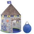 Infactory, infactory Kinder-Spielzelt im Ritterburg-Look mit Tür & Fenster, Transporttasche