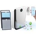 Sichler Haushaltsgeräte, Sichler Haushaltsgeräte 6-Stufen-Luftreiniger mit UV, Ionisator, WLAN, inkl. Ersatzfilter
