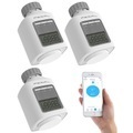 Pearl, Pearl 3er-Set Programmierbares Heizkörper-Thermostat mit Bluetooth & App
