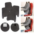 newgen medicals, newgen medicals 4er Set  Memory-Foam-Rückenkissen, 3-Zonen-Stütze