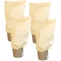 Royal Gardineer, Royal Gardineer 4er-Set Pflanzenabdeckungen, 80x60cm, 70 g/m²