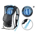 Xcase, Ultraleichter Fahrrad-Rucksack mit 2-Liter-Trinksystem und Reflektoren