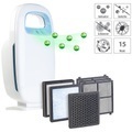 Sichler Haushaltsgeräte, Sichler Haushaltsgeräte 5-Stufen-Luftreiniger mit 4 Filtern und Ionisator, Ersatzfilter-Set