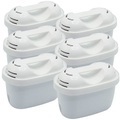 Rosenstein & Söhne, Rosenstein & Söhne 6er-Set Filterkartuschen für Brita Maxtra & kompatible Systeme, oval