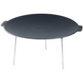Rosenstein & Söhne, Rosenstein & Söhne Grillschale aus emailliertem Gusseisen, Ø 45 cm