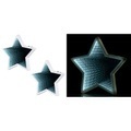 Lunartec, Lunartec 2er Pack Sternförmiger Unendlichkeitsspiegel, 60 weisse LEDs,