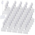 General Office, General Office 50er-Set Ausweishüllen aus Hartplastik, 60-cm-Jojo-Befestigungs-Clip