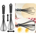 Rosenstein & Söhne, Rosenstein & Söhne 2er-Set flexible Schneebesen, verstellbare Breite