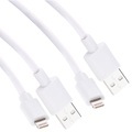 Callstel, Callstel 2er-Set Daten- & Ladekabel ab iPhone 5, Apple-zertifiziert, 2 m