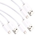 Callstel, Callstel 3er -Set Daten- & Ladekabel ab iPhone 5, Apple-zertifiziert, 100 cm