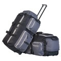 Xcase, Xcase 2er-Set faltbare XL-Reisetaschen mit Trolley-Funktion & Teleskop-Griff