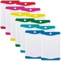 Rosenstein & Söhne, Rosenstein & Söhne 12er-Set Schneidebretter in 6 Farben, antibakteriell, je 20 x 15 cm