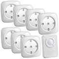 Lunartec, Lunartec LED-Unterbauleuchte FlexiLight mit Fernbedienung, 7er-Set, erweiterbar