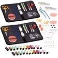 Pearl, Pearl 2er-Set 59-teilige Nähsets im Reise-Etui mit Knöpfen, Schere & Massband