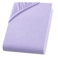 undefined, Doppelbett Qualitäts-Jersey Fixleintuch, flieder
