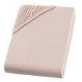 undefined, Doppelbett Qualitäts-Jersey Fixleintuch, beige