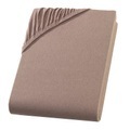 undefined, Doppelbett Qualitäts-Jersey Fixleintuch, Übergrösse, nougat