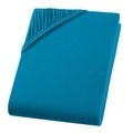 undefined, SUPERB Wasserbett/Boxspringbett Qualitäts-Jersey Fixleintuch, petrol