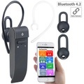 Callstel, Callstel 2in1-Live-Übersetzer und In-Ear-Mono-Headset, kabellos, Bluetooth, App