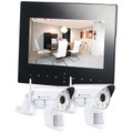 VisorTech, VisorTech Digitales Überwachungssystem DSC-720.mk, 2 LED-HD-Kameras, IP-Funktion