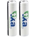 tka Köbele Akkutechnik, tka Köbele Akkutechnik 2er-Set Lithium-Ionen-Akkus Typ 18650, 3,7 Volt, 2.600 mAh