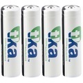 tka Köbele Akkutechnik, tka Köbele Akkutechnik 4er-Set Lithium-Ionen-Akkus Typ 18650, 3,7 Volt, 2.600 mAh