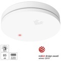 VisorTech, VisorTech Fotoelektrischer Rauchmelder, 10-J.-Batterie, VDS, Red Dot, superslim